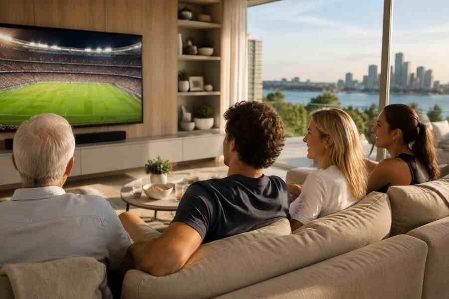 Viewing scene for Choose your Australian viewing priorities
